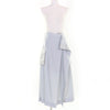 サカイ Suiting Mix Skirt ロング丈 デザイン スカート ライトグレー 2 レディース