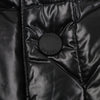 タトラス KONELOTO ロゴ入りボタン ワッペン付き キルティング ダウンジャケット ブラック 4 メンズ