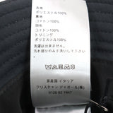 ディオールオム パーレイ ロゴタグ付き アドリア海プリント アップサイクル素材 バケット ハット ブルー系 M メンズ