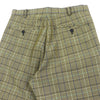 テンダーパーソン LEGGUARDS STRAIGHT SLACKS チェック柄 パンツ イエロー 3 メンズ