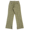 テンダーパーソン LEGGUARDS STRAIGHT SLACKS チェック柄 パンツ イエロー 3 メンズ
