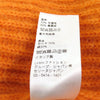 セリーヌ クロップド丈 Vネック 長袖 ニット カーディガン オレンジ XS レディース