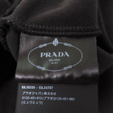 プラダ トライアングルチャーム付 ジャージー ドレス ブラック 36 レディース
