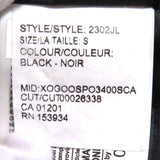 カナダグース MACKENZIE PARKA マッケンジーパーカ ロゴワッペン ファー・フード付き ダウンコート ブラック S レディース