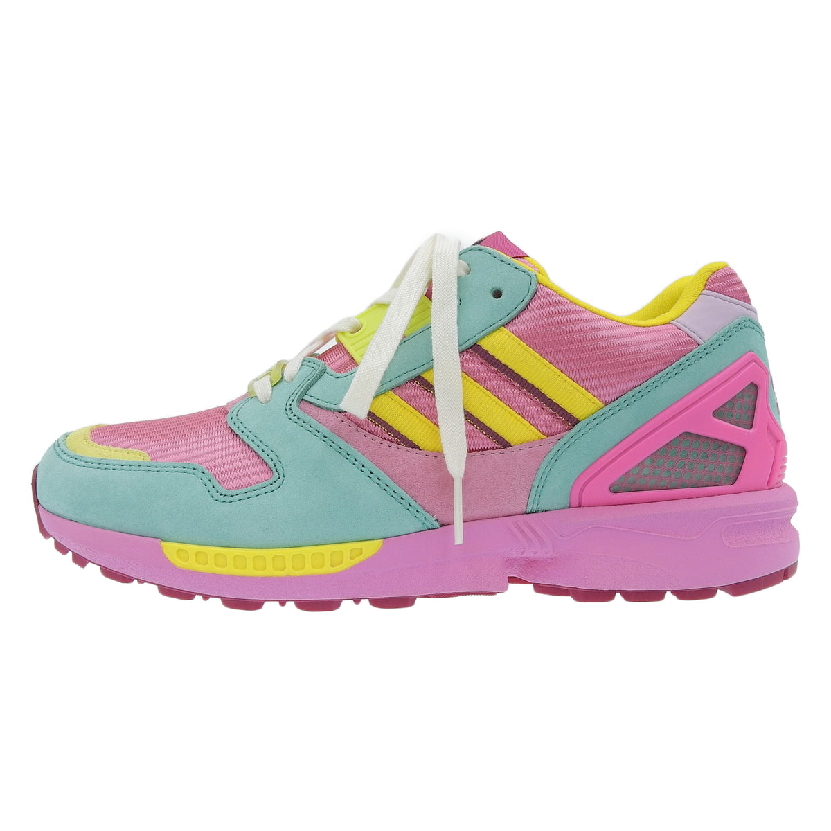 グッチ×アディダス TORSION ZX8000 スニーカー ピンク 22.5 レディース