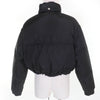 プラダ RE-NYLON トライアングルロゴ クロップド 2WAY ダウンジャケット ブラック 40 レディース