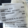 ピレネックス BORDEAUX ファー・フード・ロゴワッペン付き 比翼仕立て ダウンジャケット ネイビー 36 レディース