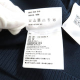 ミュウミュウ サイドライン 膝丈 スカート ネイビー 38 レディース