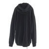 メゾンマルジェラ1 スプレーデザイン パーカー ブラック M 165/88A レディース