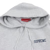 シュプリーム On God Hooded Sweatshirt プリント 裏起毛 プルオーバー フーディ パーカー グレー M メンズ