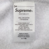シュプリーム On God Hooded Sweatshirt プリント 裏起毛 プルオーバー フーディ パーカー グレー M メンズ