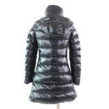 タトラス BABILA バビラ フード・ロゴワッペン付 ZIP UP ダウンコート ダークグリーン 1 レディース