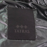 タトラス BABILA バビラ フード・ロゴワッペン付 ZIP UP ダウンコート ダークグリーン 1 レディース