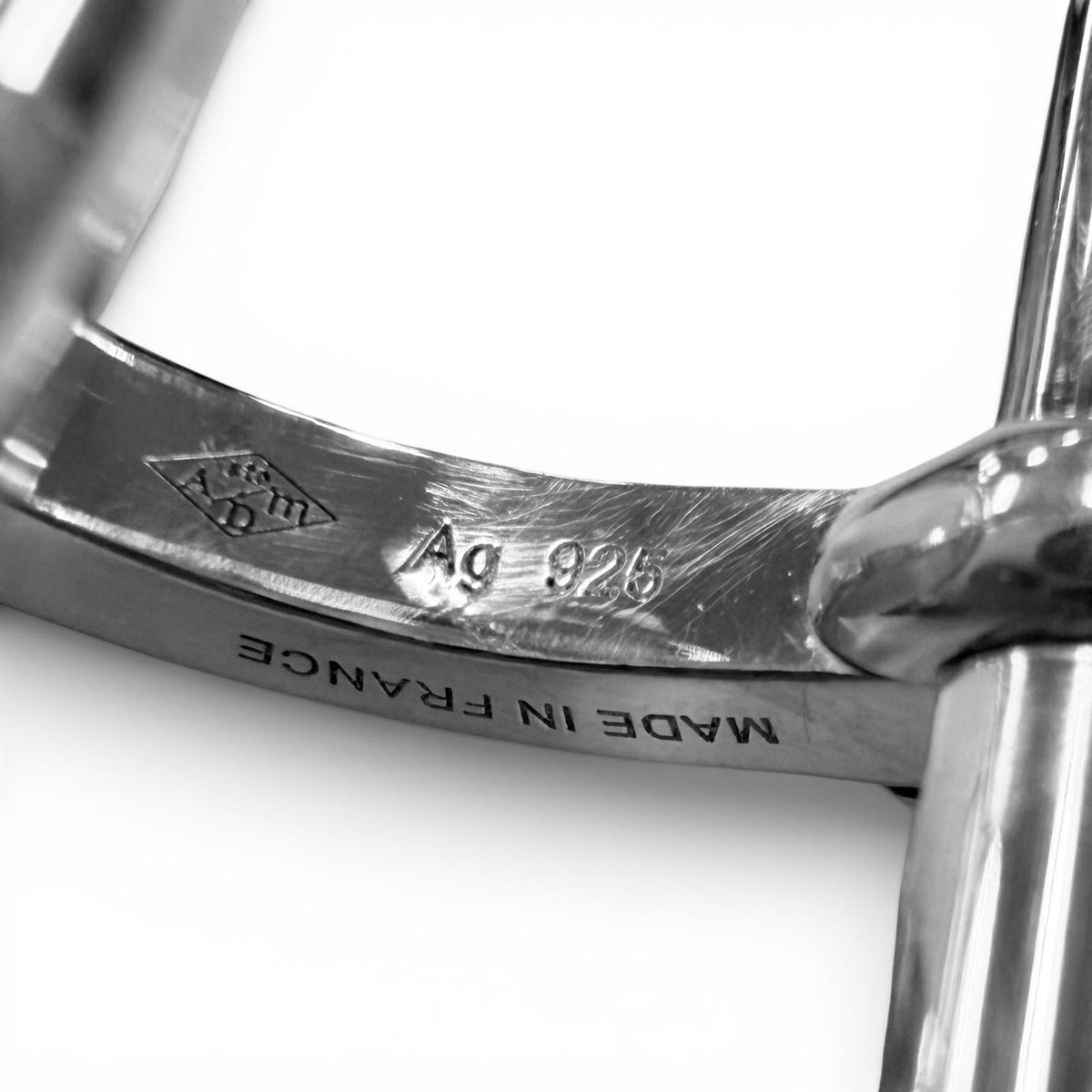 エルメス セリエモチーフ クルードセル カフスボタン カフリンクス シルバー メンズ
