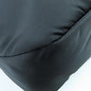プラダ Re-Nylon ポーチ・ショルダー付 トライアングルロゴ レザー使い 2WAY ハンドバッグ ブラック レディース