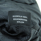 プラダ Re-Nylon ポーチ・ショルダー付 トライアングルロゴ レザー使い 2WAY ハンドバッグ ブラック レディース