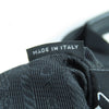 プラダ Re-Nylon ポーチ・ショルダー付 トライアングルロゴ レザー使い 2WAY ハンドバッグ ブラック レディース