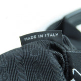 プラダ Re-Nylon ポーチ・ショルダー付 トライアングルロゴ レザー使い 2WAY ハンドバッグ ブラック レディース