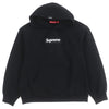 シュプリーム Box Logo Hooded Sweatshirt ロゴワッペン付き 裏起毛 プルオーバー パーカー ブラック M メンズ