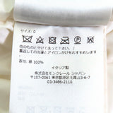 モンクレール MARCHAUD GILET 総柄 ロゴワッペン フード付き ダウンベスト アイボリー 0 レディース