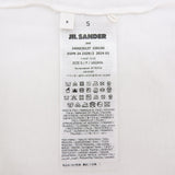 ジルサンダープラス マッシュルーム刺繡 半袖Ｔシャツ ホワイト S レディース 未使用品