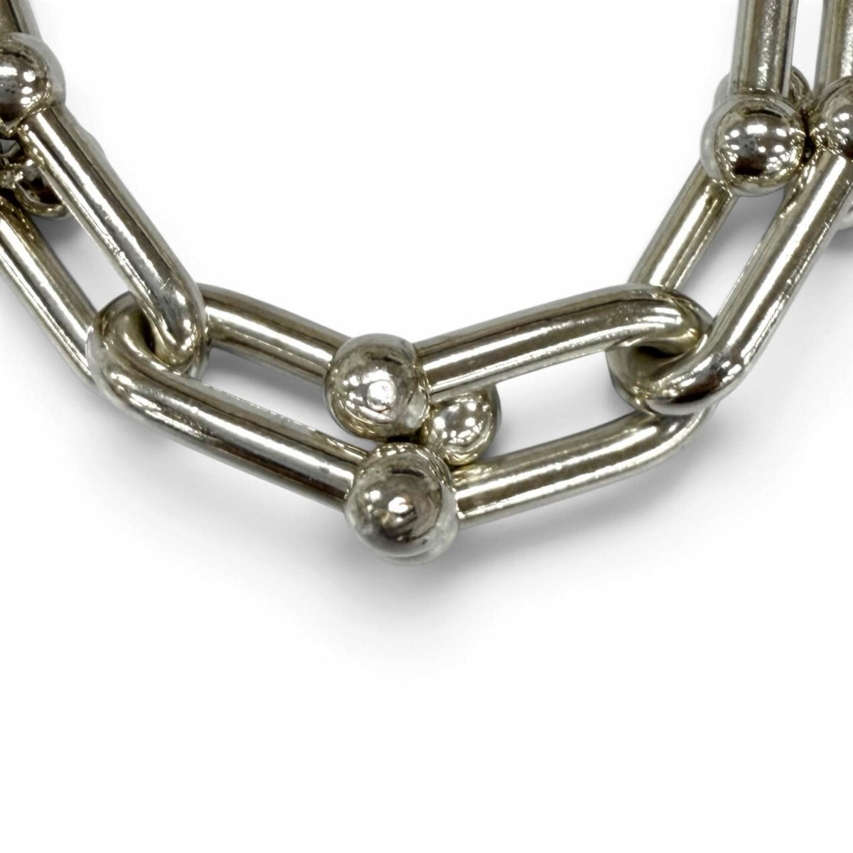 ティファニー グラジュエイテッド リンク ネックレス ネックレス シルバー メンズ