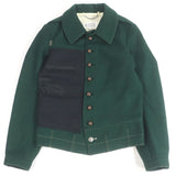 メゾンマルジェラ10 Contrasting Panel Detail Jacket ジャケット グリーン 44 メンズ
