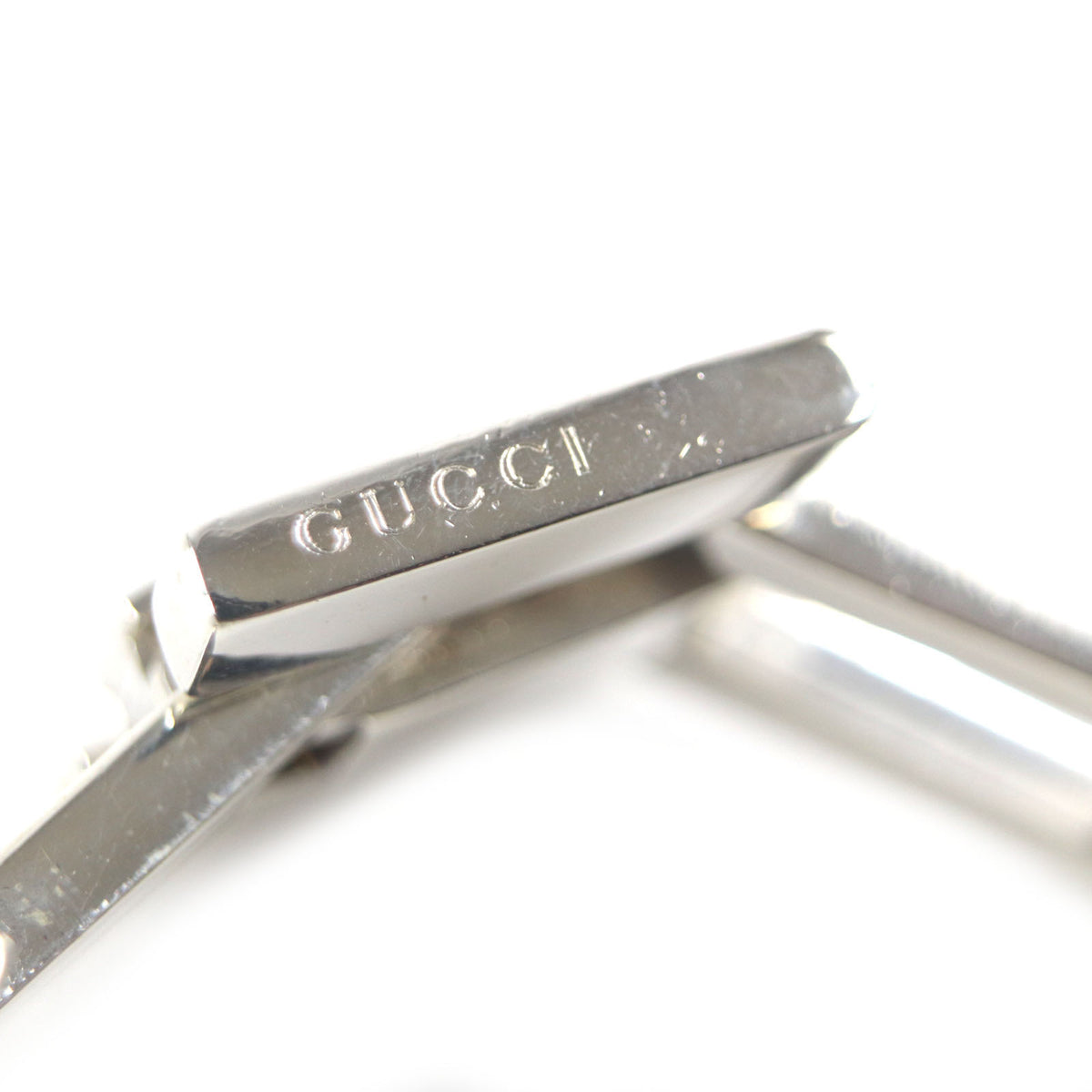 グッチ HEAVY GATE LINK BRACELET ヘビーゲートリンクブレスレット ブレスレット シルバー メンズ
