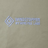 ザ・ノースフェイス Baltro Light Jacket WINDSTOPPER GORE-TEX ロゴ刺繍 フーデッド ダブルジップアップ ダウンジャケット ベージュ L メンズ