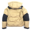 ザ・ノースフェイス Baltro Light Jacket WINDSTOPPER GORE-TEX ロゴ刺繍 フーデッド ダブルジップアップ ダウンジャケット ベージュ L メンズ