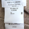 メゾンマルジェラ ニットプルオーバー パーカー ベージュ S レディース