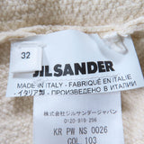 ジルサンダープラス ロゴ入り 半袖 トップス アイボリー 32 レディース