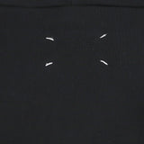 メゾンマルジェラ10 DIAGONAL PAINT EFFECT HOODIE プルオーバー パーカー ブラック 48 メンズ