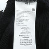 メゾンマルジェラ10 DIAGONAL PAINT EFFECT HOODIE プルオーバー パーカー ブラック 48 メンズ