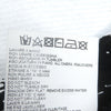 メゾンマルジェラ10 DIAGONAL PAINT EFFECT HOODIE プルオーバー パーカー ブラック 48 メンズ