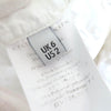 セシリーバンセン VEGTA BLOUSE 格子柄 パフスリーブ フレア ブラウス ホワイト UK6（日本サイズ約S相当） レディース