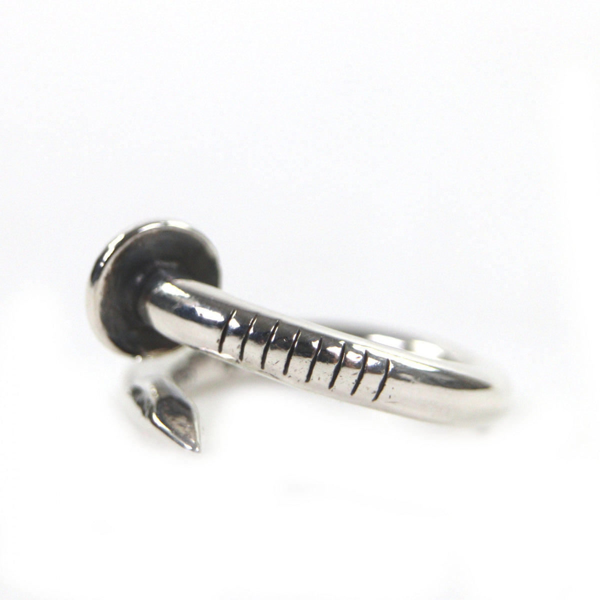 クロムハーツ NAIL FLAT ネイルフラット CHプラス リング・指輪 シルバー JP8号相当 メンズ