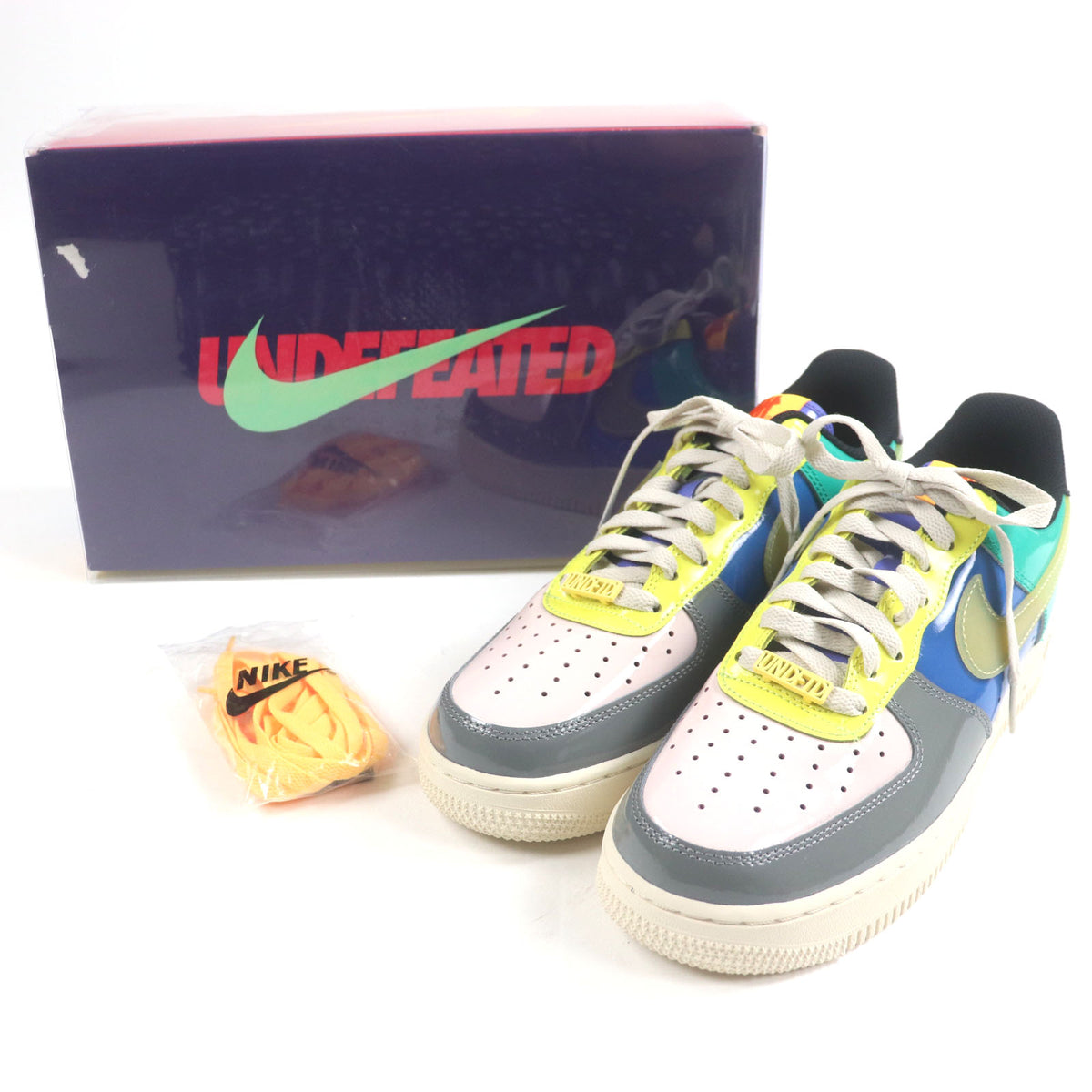 アンディフィーテッド ナイキ AIR FORCE 1 LOW Multi Patent エアーフォース1ロー マルチパテント スニーカー マルチ 26 メンズ