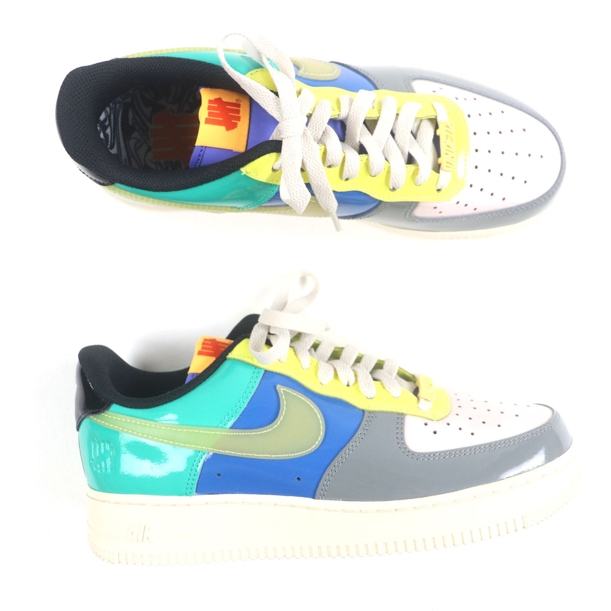 アンディフィーテッド ナイキ AIR FORCE 1 LOW Multi Patent エアーフォース1ロー マルチパテント スニーカー マルチ 26 メンズ