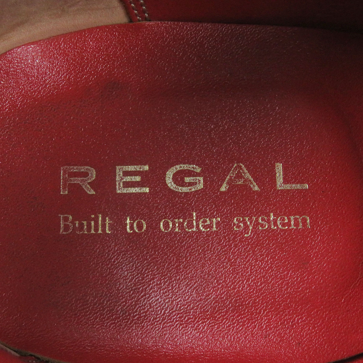 リーガル BUILT TO ORDER SYSTEM フルブローグ ローファー ドレスシューズ ネイビー 26 メンズ
