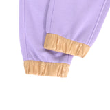 モンクレール SWEAT BOTTOM ロゴワッペン付 コットン スウェットパンツ パンツ パープル XS レディース