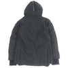 カナダグース SANFORD PARKA ロゴワッペン フーデッド ダウンコート ブラック XS メンズ