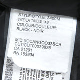 カナダグース SANFORD PARKA ロゴワッペン フーデッド ダウンコート ブラック XS メンズ