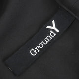 グラウンドワイ T/W Gabardine Inseam Buttons Overalls 2WAY フルジップ フード付き オーバーオール コート ツナギ ブラック 1 メンズ