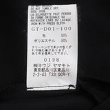 グラウンドワイ T/W Gabardine Inseam Buttons Overalls 2WAY フルジップ フード付き オーバーオール コート ツナギ ブラック 1 メンズ