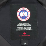 カナダグース MACKENZIE PARKA マッケンジー パーカ フード・ファー・ロゴワッペン付き ダウンコート ネイビー S レディース