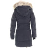 カナダグース MACKENZIE PARKA マッケンジー パーカ フード・ファー・ロゴワッペン付き ダウンコート ネイビー S レディース