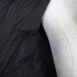 カナダグース MACKENZIE PARKA マッケンジー パーカ フード・ファー・ロゴワッペン付き ダウンコート ネイビー S レディース