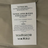 タトラス LORENZANA ロゴワッペン付き ダブルブレスト ダウンジャケット ベージュ 2 レディース