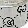 グッチ GHOST ゴーストリング ワイド リング・指輪 シルバー 8 (JP7号相当) レディース